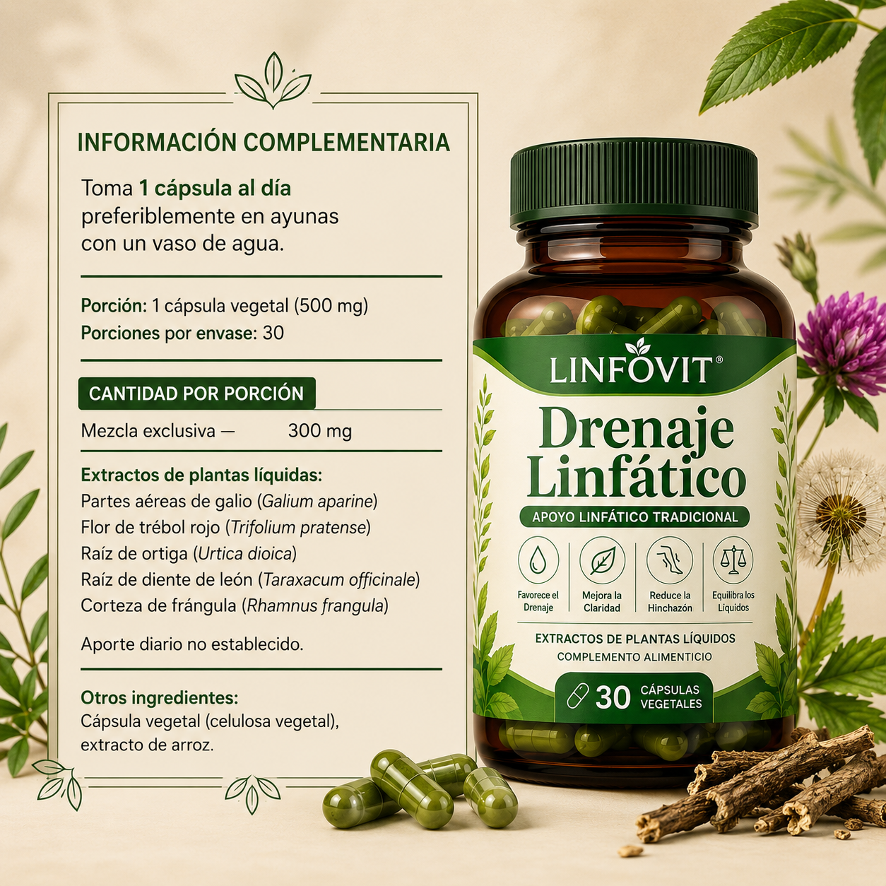Drenaje Linfático Mujer — Protocolo de Drenaje Interno
