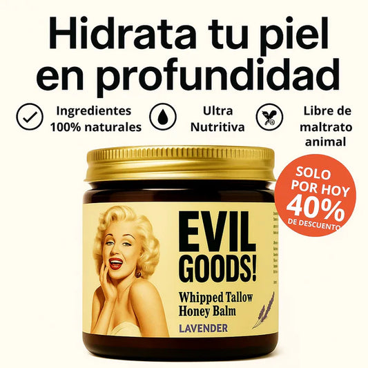 Evil goods! Sebo de res / Nutricion intensa 🌱