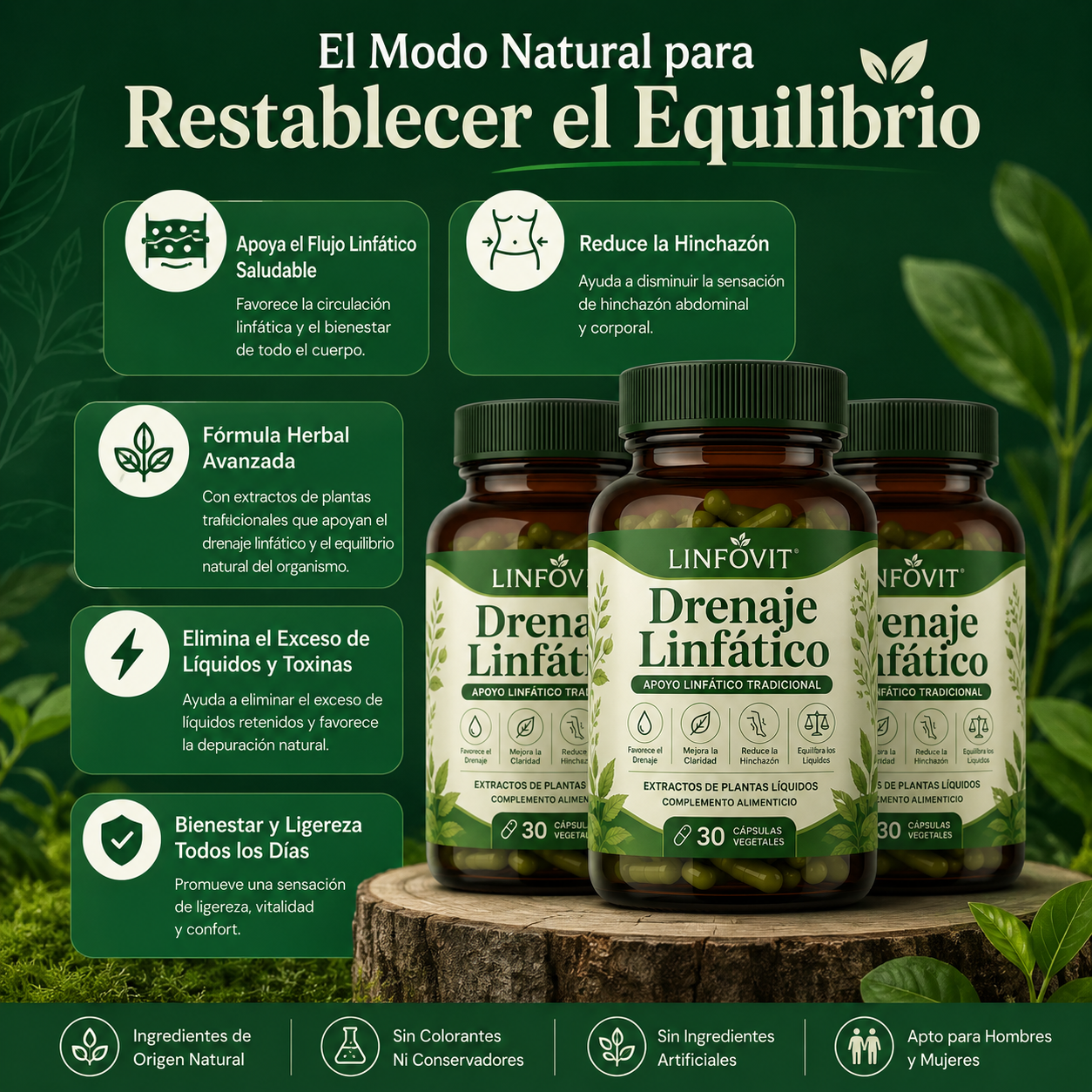 Drenaje Linfático Mujer — Protocolo de Drenaje Interno