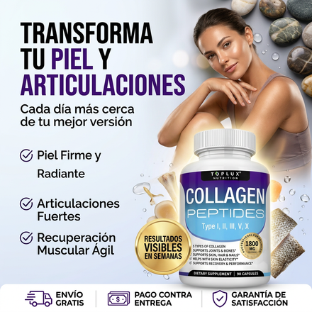Las 10 Razones por las que Mujeres de 40+ Están Recuperando Su Piel, Cabello y Articulaciones con Colágeno